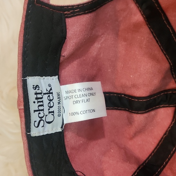 Welcome to Schitts Creek 2021 Mineral Wash Adjustable Hat - Picture 5 of 5